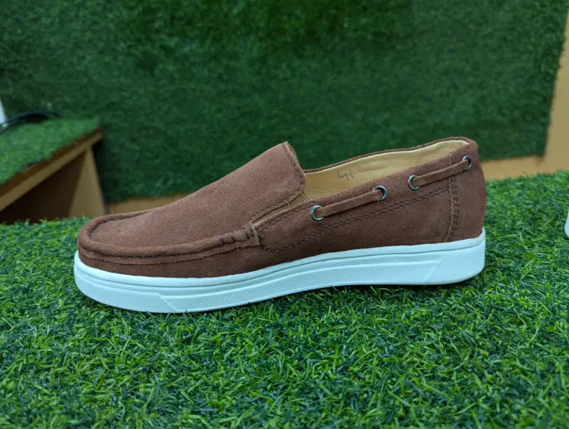G Leather Heritage Olive Casual Loafer - Image 4