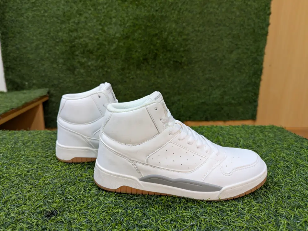 Redtape High-Neck Sneakers | White - Premium Edition - Image 2