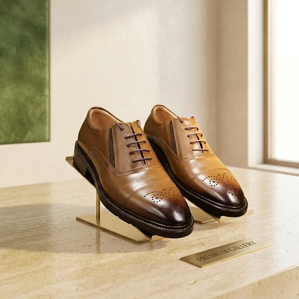 Exclusive Brogue Oxford Leather Shoes